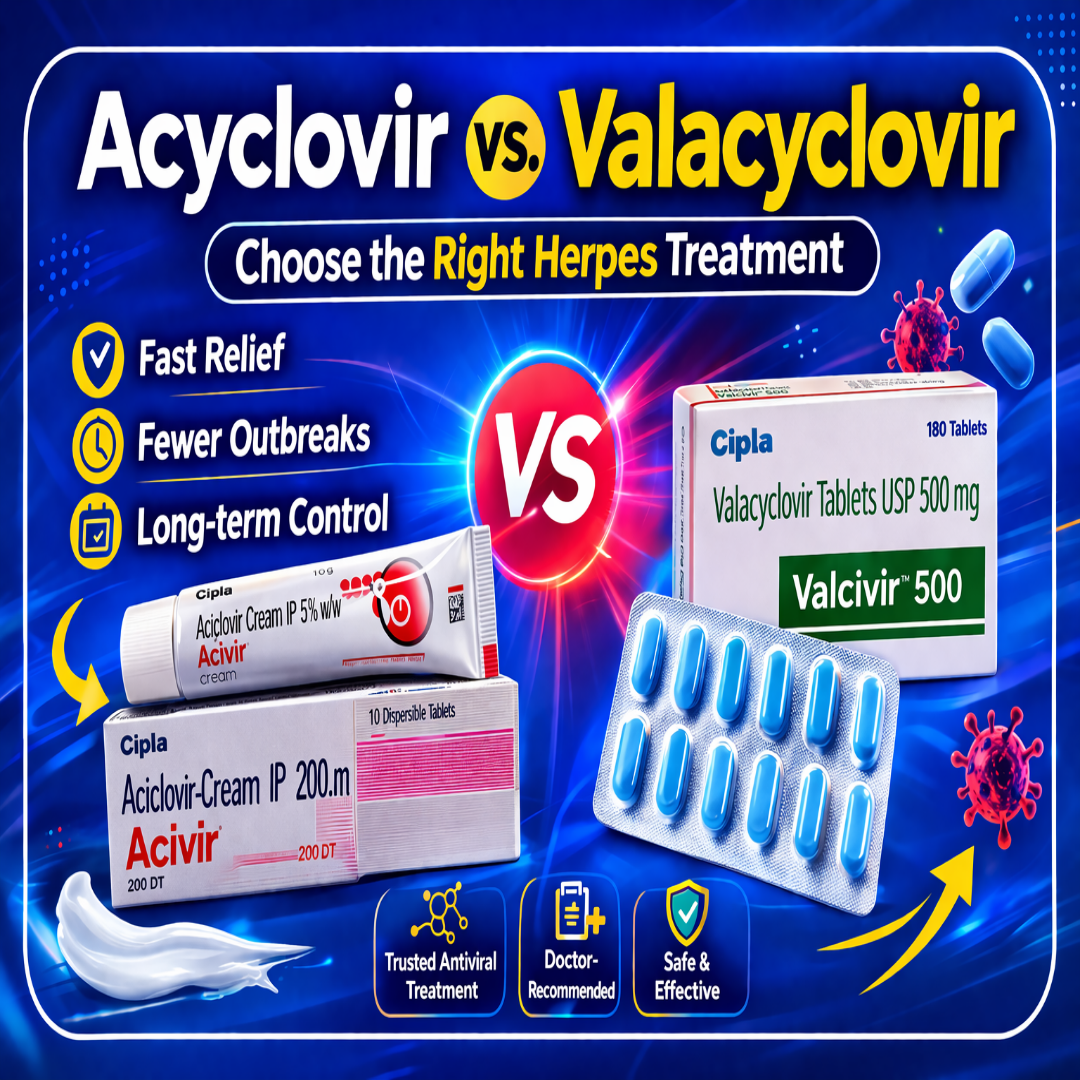 Acyclovir vs Valacyclovir: Choosing the Right Herpes Treatment Strategy