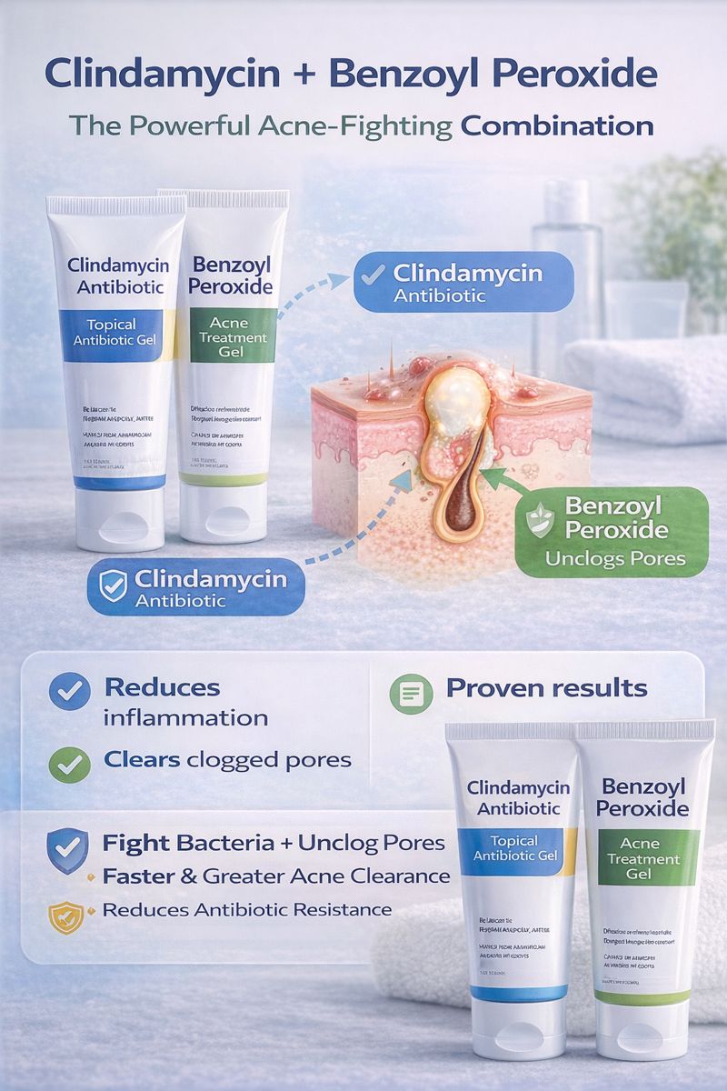Clindamycin and Benzoyl Peroxide: Why This Acne Combination Works So Well