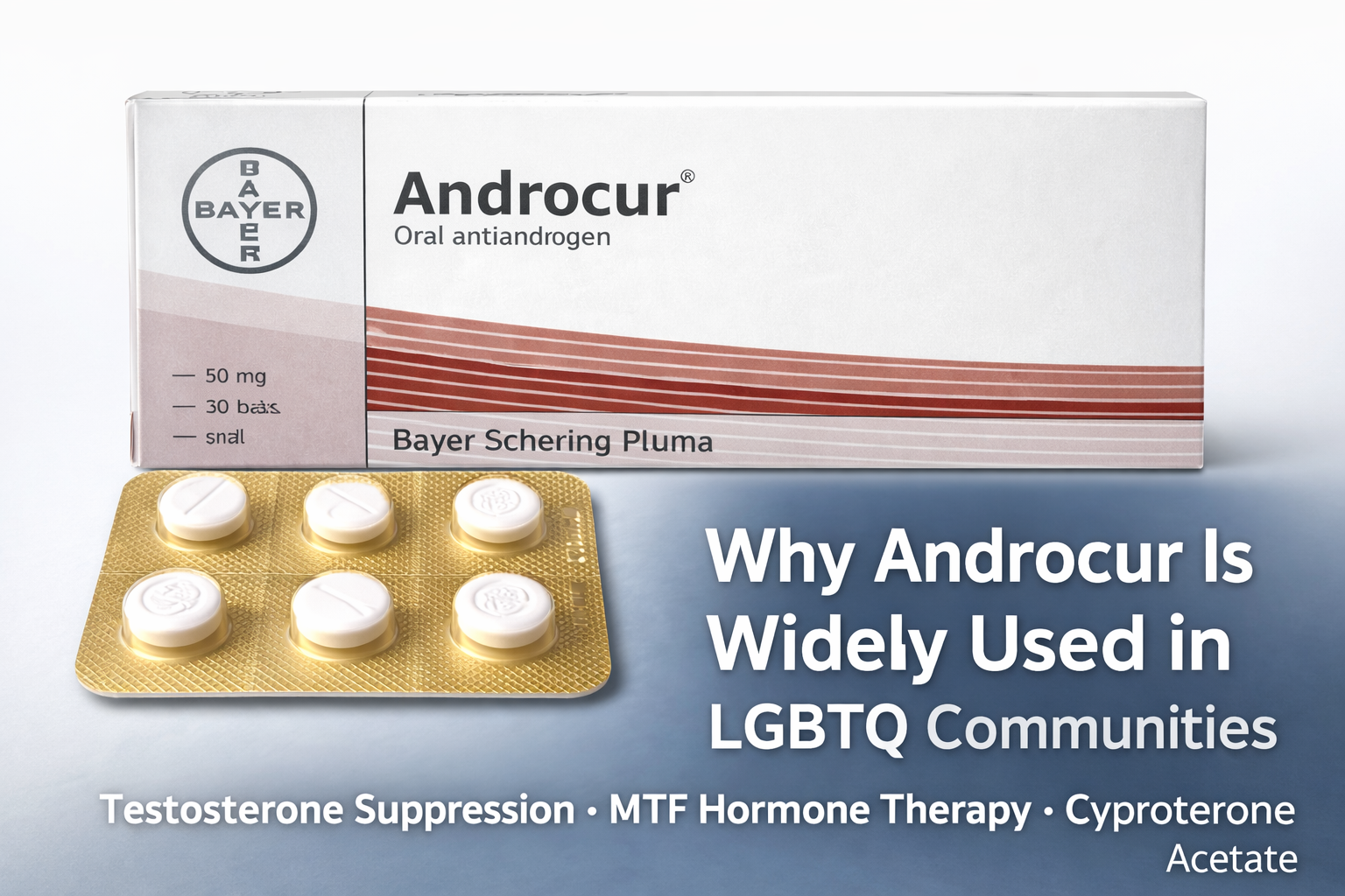Why Androcur (Cyproterone Acetate) Is Commonly Sought in LGBTQ Communities