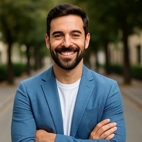 A man regaining confidence and enjoying a satisfying life after use
