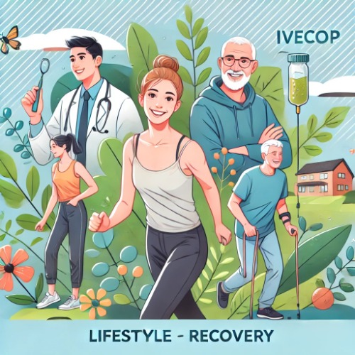 Healthy individuals enjoying active life after Ivecop treatment
