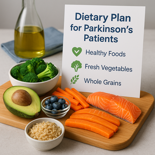 Nutritional meal preparation and dietary plan for Parkinson’s patients