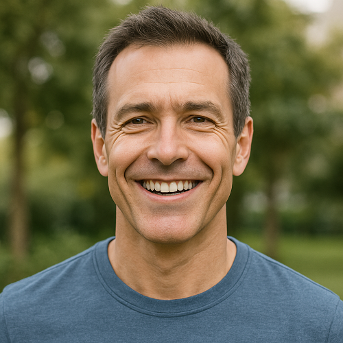 A recovered patient regaining vitality after taking Azithromycin 250mg