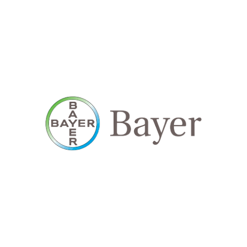 Bayer logo – manufacturer of Yasmin, Yaz, Diane, Visanne, Androcur, Glucobay, Kerendia, and Levitra for women’s health, diabetes, and cardiovascular care
