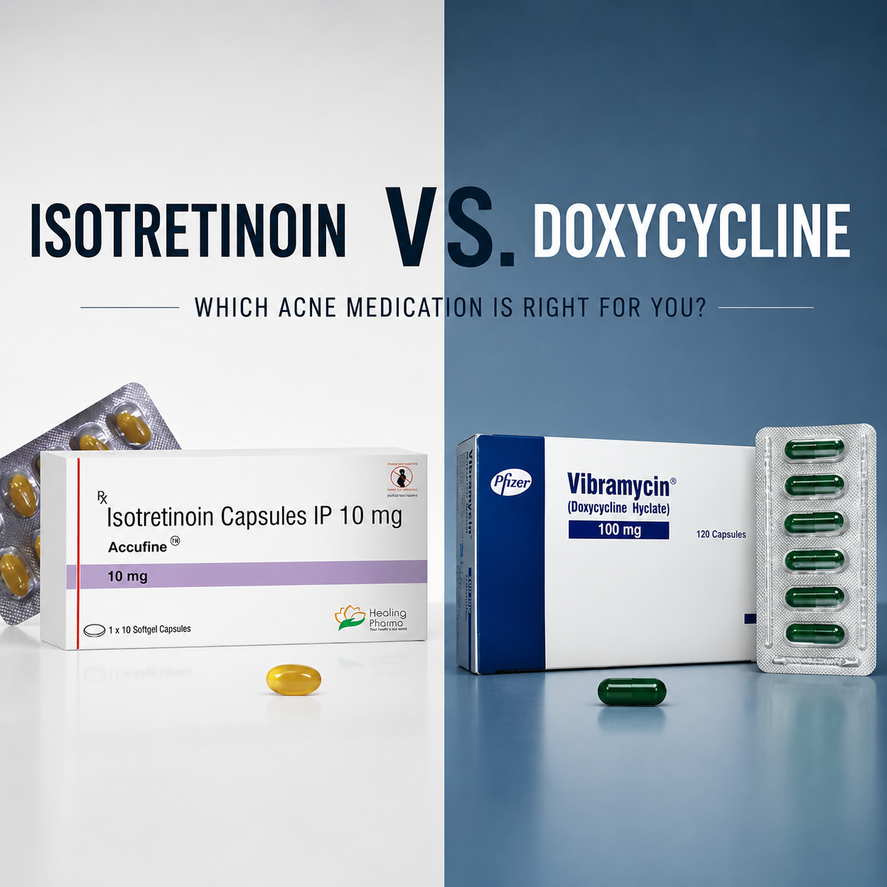 Isotretinoin vs. Doxycycline – Which Acne Medication Is Right for You?