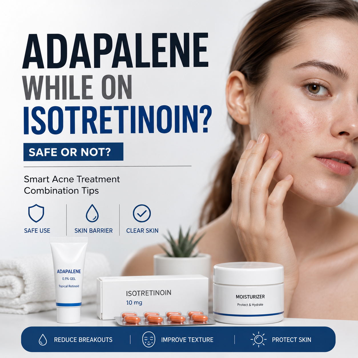 Acne Treatment Combo Tips: Is It Safe to Use Adapalene While on Isotretinoin?