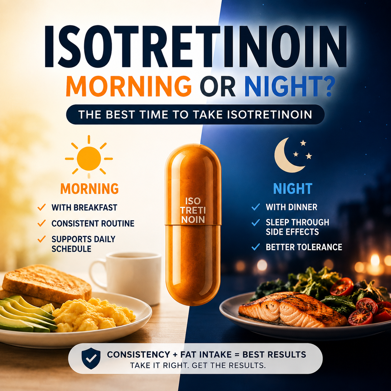 Best Time to Take Isotretinoin: Morning or Night? A Practical Guide