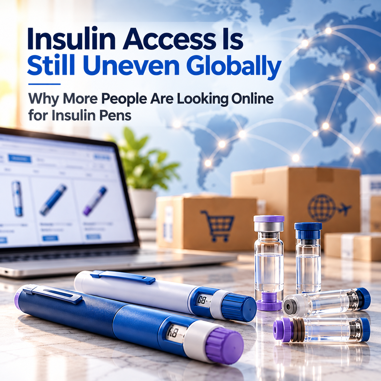 Insulin Access Is Still Uneven Globally: Why More People Are Looking Online for Insulin Pens in 2026