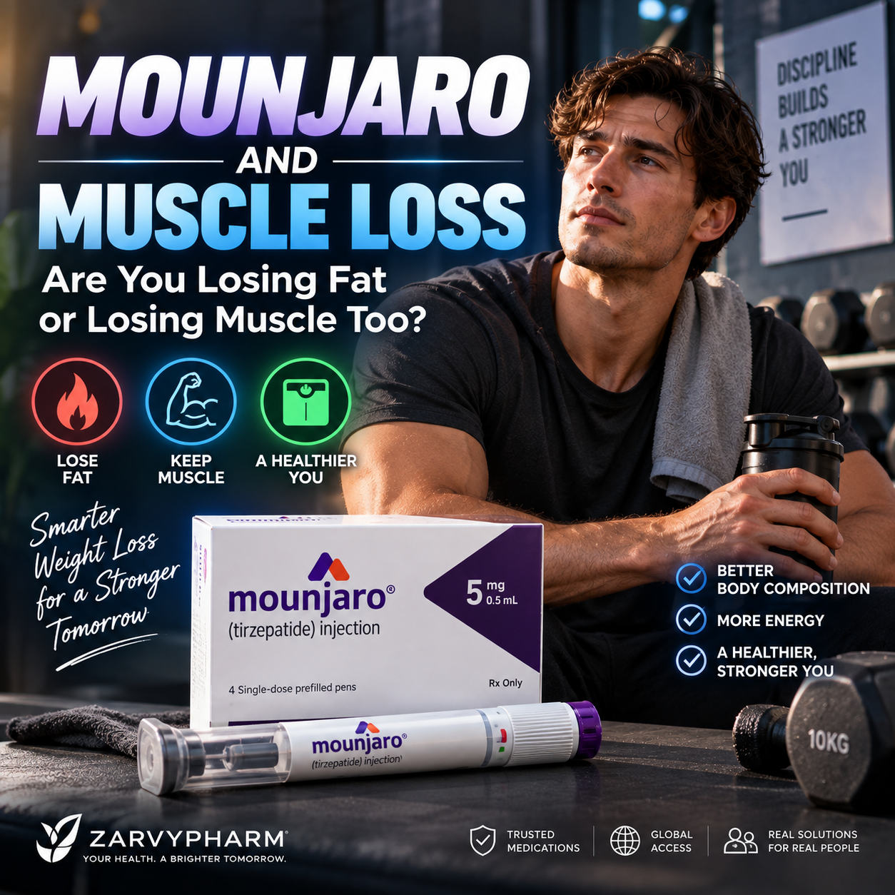 Mounjaro and Muscle Loss: Are You Losing Fat or Losing Muscle Too?