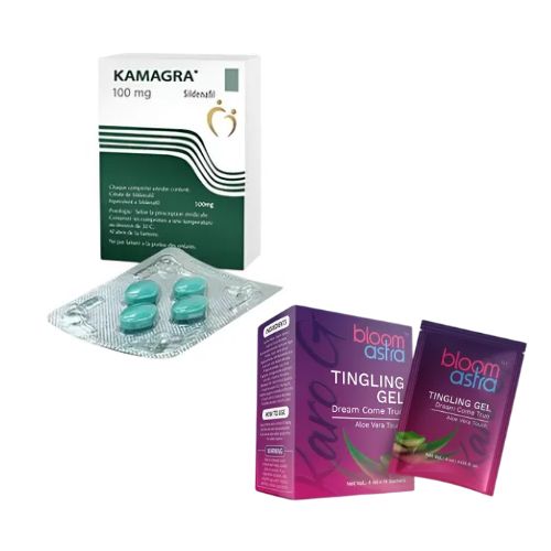 Kamagra 100mg + Bloom Astra, Tingling Gel