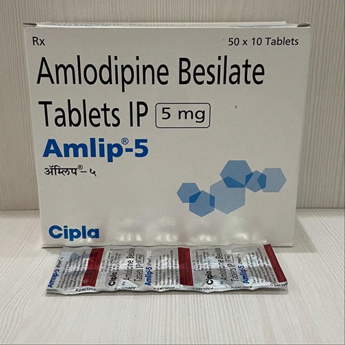 Amlip 5 500 Tablets box with outer carton