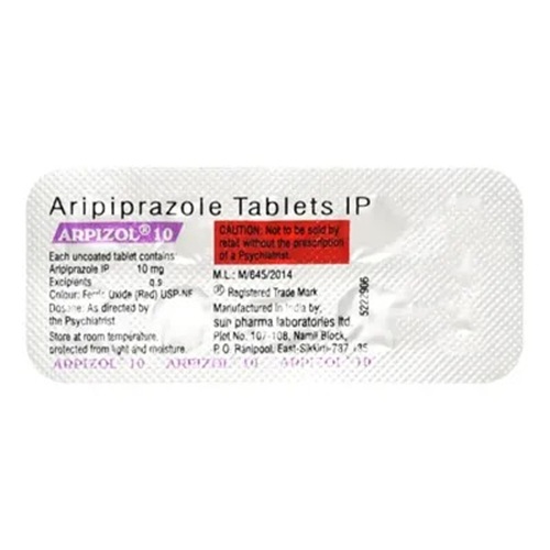 Arpizol 10 100 Tablets blister strip close-up