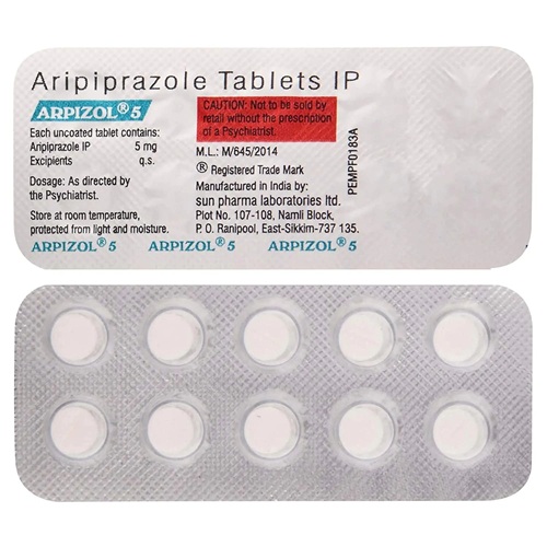 Arpizol 5 100 Tablets blister strip close-up