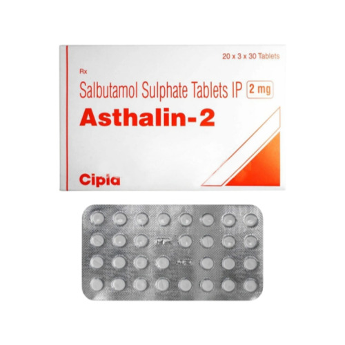 Asthalin-2 1800 tablets front box packaging