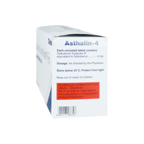 Asthalin-4 2700 tablets front box packaging