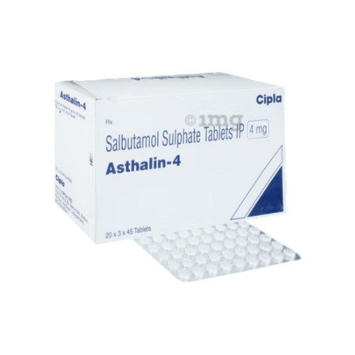 Asthalin-4 2700 tablets back side packaging