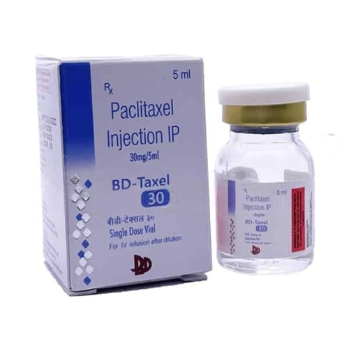 Bd-Taxel 100 (Paclitaxel) injection 100mg 16.7ml amber vial with branded carton packaging for chemotherapy oncology therapy online pharmacy
