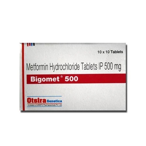 Bigomet 500mg - 100 Tablets