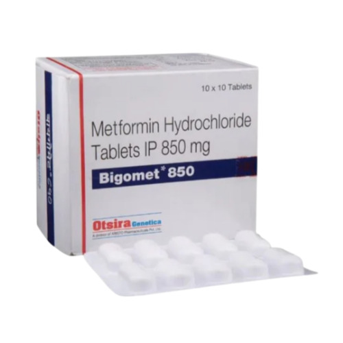 Bigomet 850mg - 100 Tablets