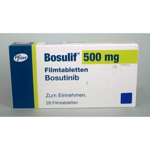 Bosulif 500 28 Tablets box with outer carton