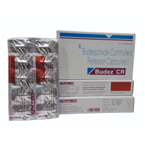 Budez CR Cipla carton with multiple blister strips of controlled release capsules