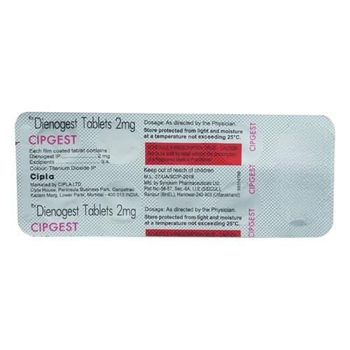 Dinomac 10 tablets blister pack with box dienogest hormone therapy online pharmacy