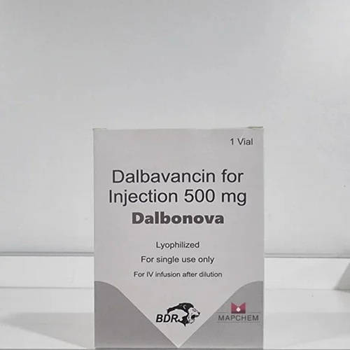 Dalbonova 500 injection box, angled view with packaging visible