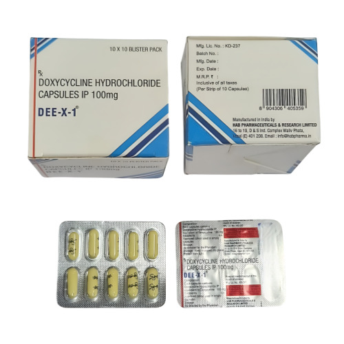 Dee-X-1 tablets blister strip close-up