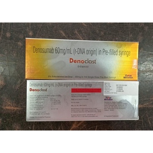Denoclast 60 (Denosumab) injection 60mg 1ml pre-filled syringe set with golden carton packaging for oncology supportive care online pharmacy