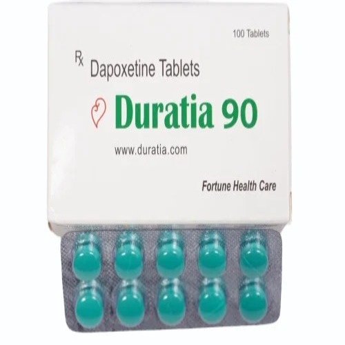 Duratia 90 100 tablets front box packaging