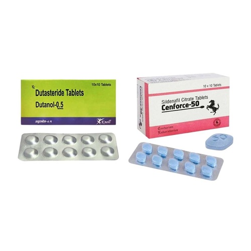 Dutanol 0.5mg + Cenforce 50