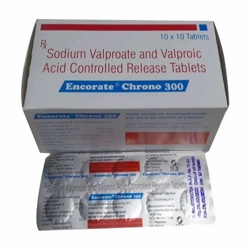 Encorate Chrono 300 100 Tablets box with outer carton