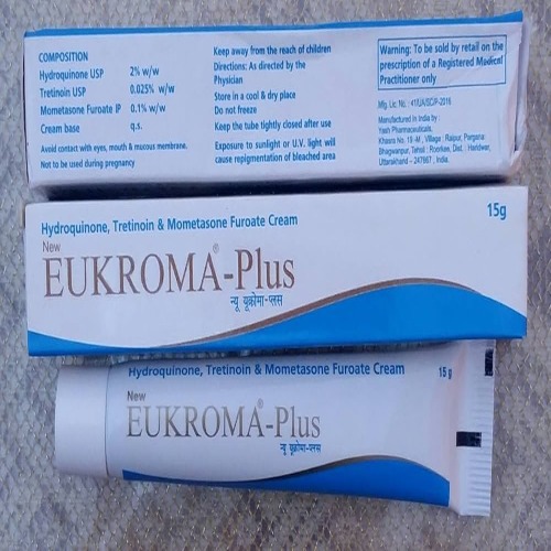 Eukroma Plus Cream 15gm tube with outer carton