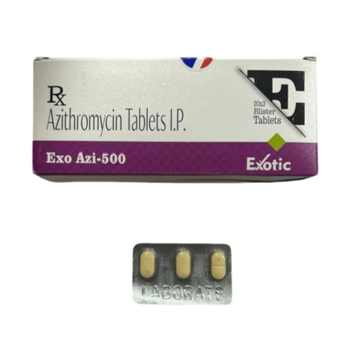 Exo Azi 500mg - 60 Tablets