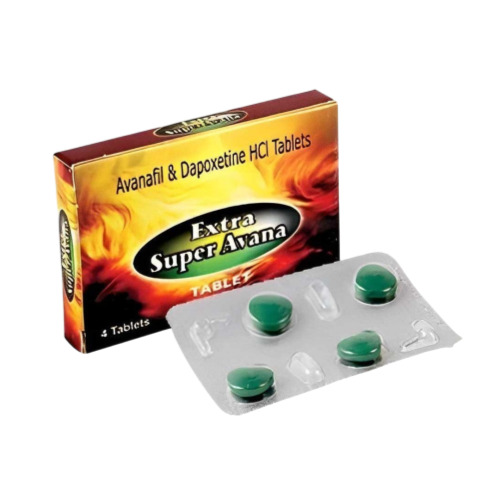 Extra Super Avana - 4 Tablets