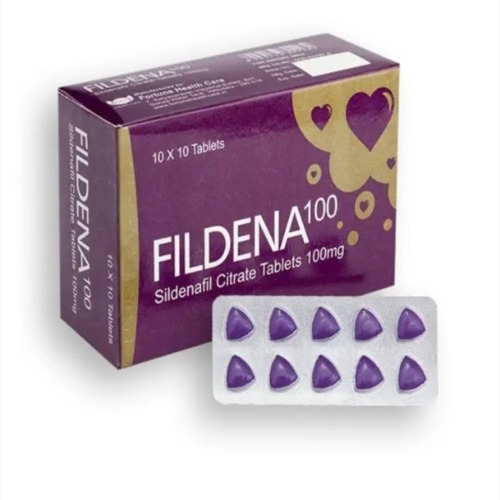 Fildena 100mg - 100 Tablets