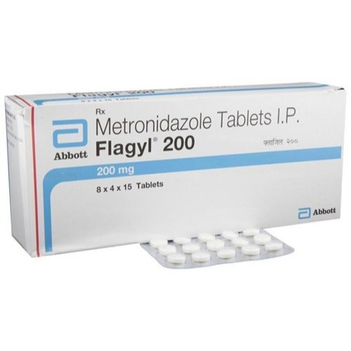 Flagyl 200 480 Tablets box with outer carton