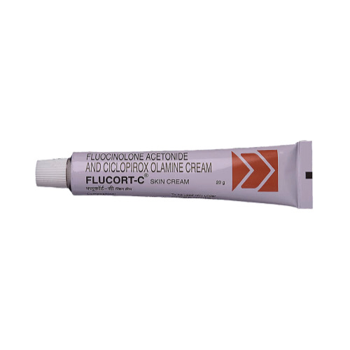 Flucort-C Skin Cream 20gm tube with outer carton