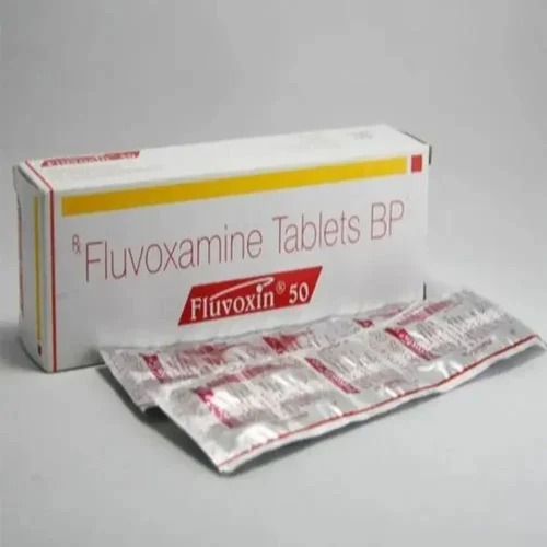 Fluvoxin 50 100 Tablets box with outer carton