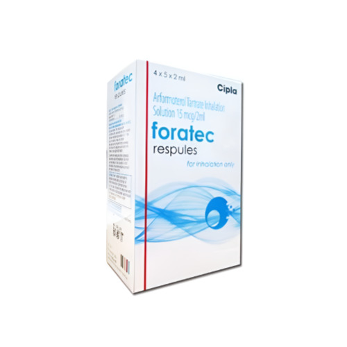 Foratec Respules 15mcg 5x2ml front box packaging