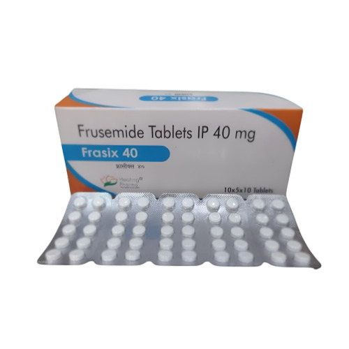 Bulk packaging of Frasix 40 with 500 tablets arranged in blister packs