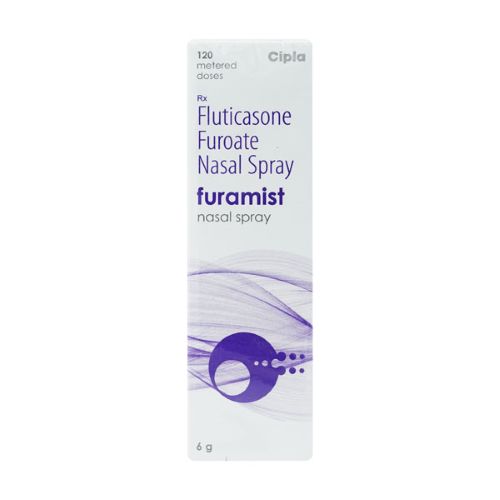 Furamist Nasal Spray tall box packaging front view