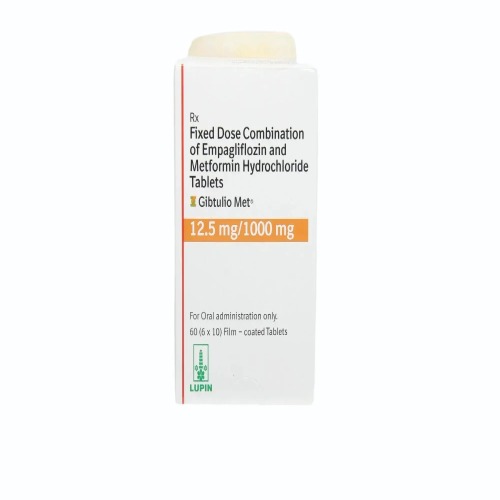 Gibtulio Met 12.5/1000mg - 60 Tablets