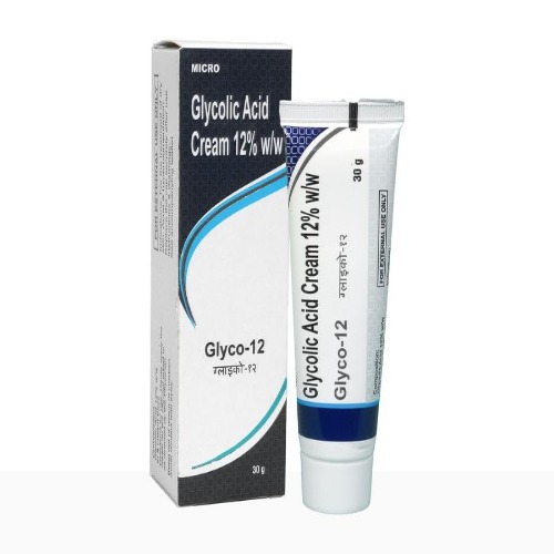 Glyco 12 Cream 30gm front box packaging
