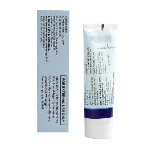 Glyco 12 Cream 30gm tube close-up