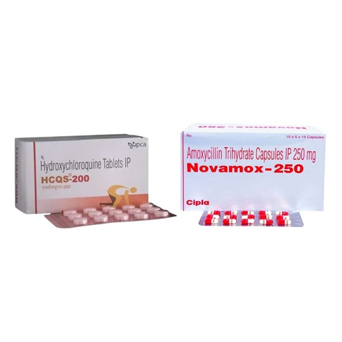 HCQS 200mg + Novamox 250mg