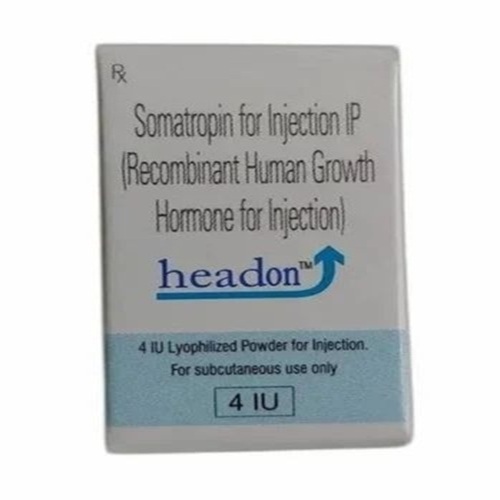 Headon 4IU injection box, front view with product name and potency visible