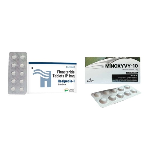 Healpecia 1mg + Minoxyvy 10
