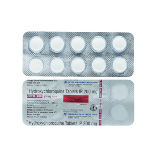 HETQ 200 tablets blister strip close-up