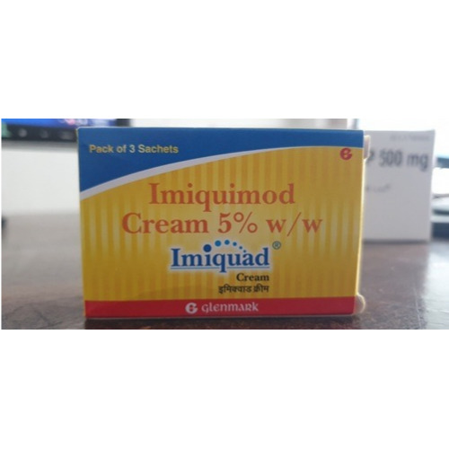 Imiquad 5% Cream 3 Sachets box with sachets